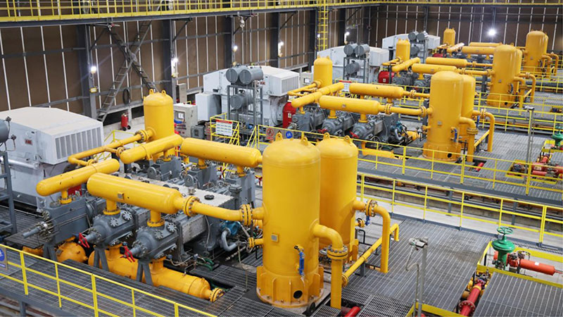 Компрессоры для подземного хранения газа (закачка и отбор)